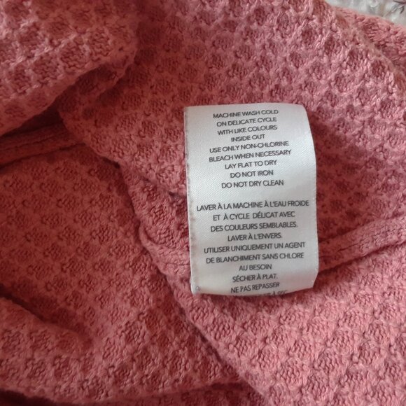 Matty M 100% Cotton Coral Pink Top Size L Anthropologie - Picture 7 of 7